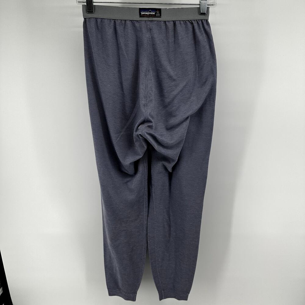 Vintage Patagonia Capilene Base Layer Bottom Pants USA Thermal Purple Mist M - Picture 6 of 6